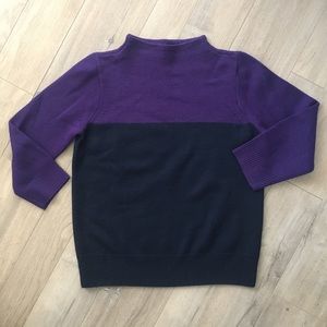 Like New J. Crew color block sweater! Size medium.